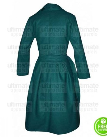 AGE OF ADALINE BLAKE LIVELY (ADALINE) GREEN TRENCH COAT