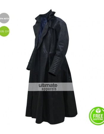 Morpheus The Matrix Laurence Fishburne Alligator Coat
