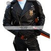 Mad Max Rockatansky Mel Gibson Black Biker Leather Jacket