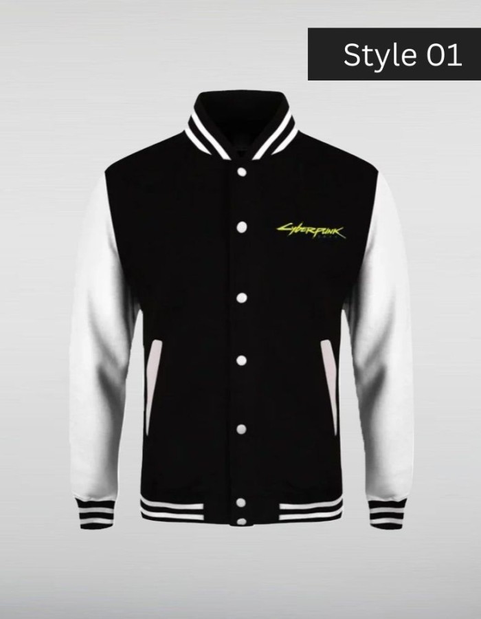 The Cyberpunk 2077 Wool Varsity Jacket