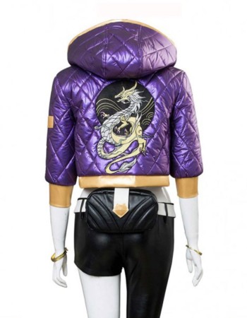 League Of Legends Game KDA  Akali Quilted Jacket