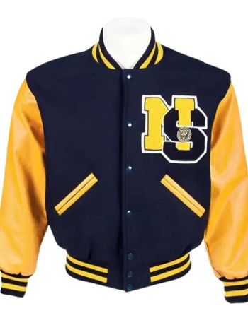 Mathletes Cady Heron Bomber Wool Jacket