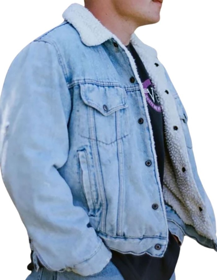 Zach Bryan Denim Blue Jacket