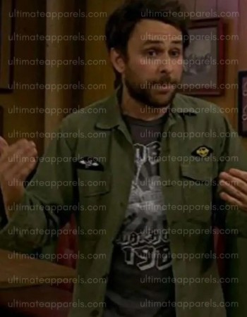 Charlie Day It’s Always Sunny in Philadelphia Charlie Kelly Green Jacket
