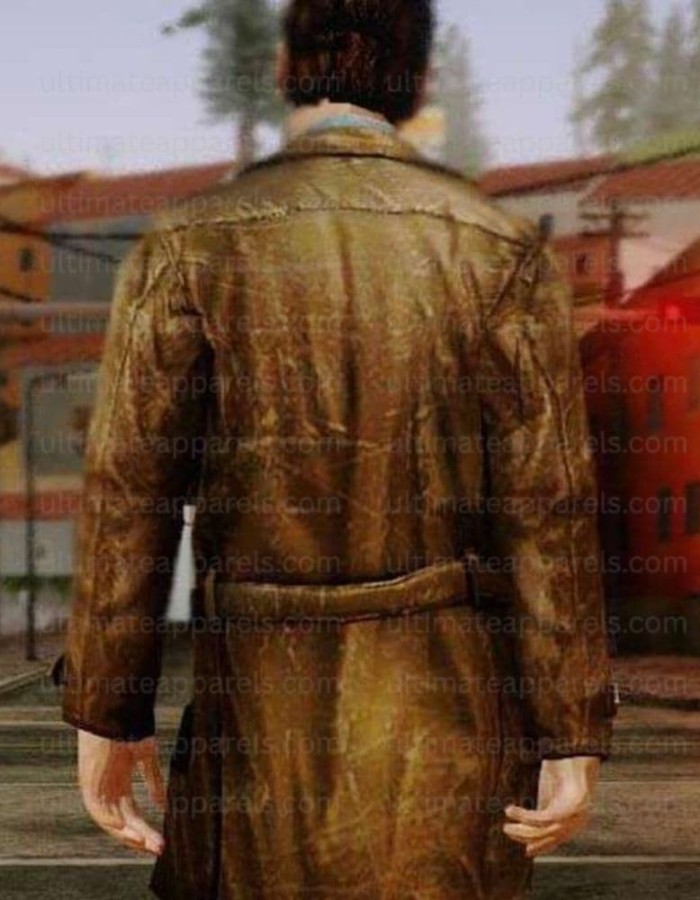 Video Game Silent Hill Harry Mason Leather Jacket