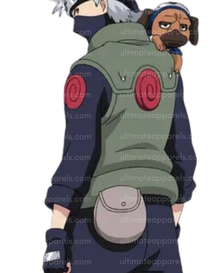 Naruto Shippūden Green Flack Kakashi Hatake Vest