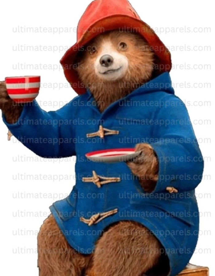 Toggle Duffle Blue Paddington Bear Coat
