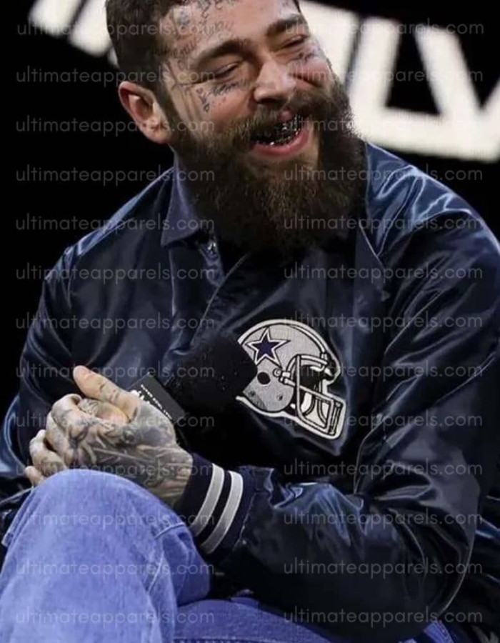 Super Bowl Halftime Show Post Malone Cowboys Jacket