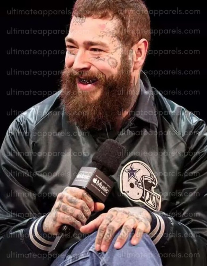 Super Bowl Halftime Show Post Malone Cowboys Jacket