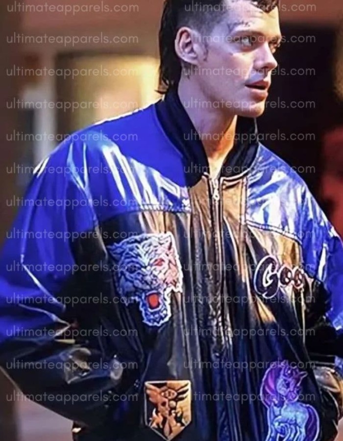 The Crow 2024 Goon Bill Skarsgard Eric Draven Jacket