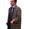 The Office Steve Carell Michael Scott Trench Coat