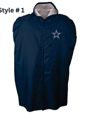 NFL Sideline Cape Coat