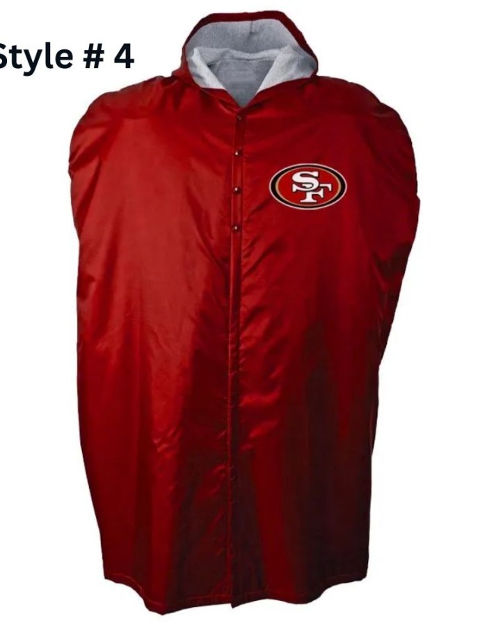 NFL Sideline Cape Coat