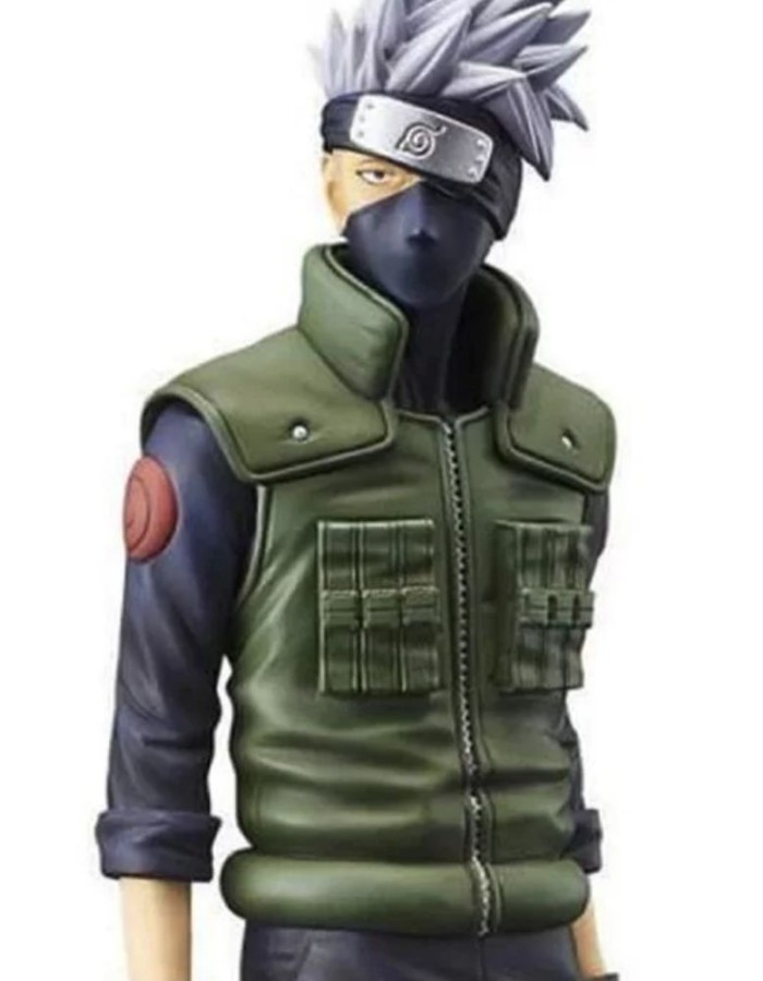 Naruto Shippūden Green Flack Kakashi Hatake Vest