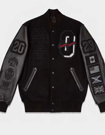 Drake For All The Dogs OVO Varsity Jacket
