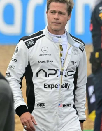 F1 2025 Brad Pitt Racer Jacket