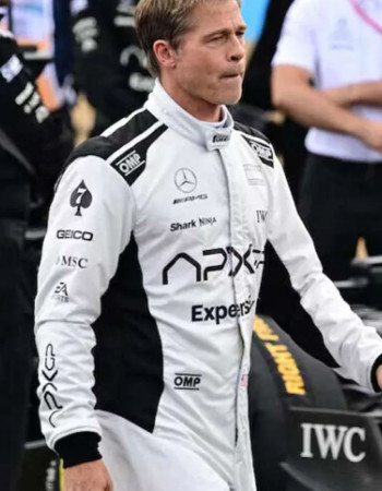 F1 2025 Brad Pitt Racer Jacket