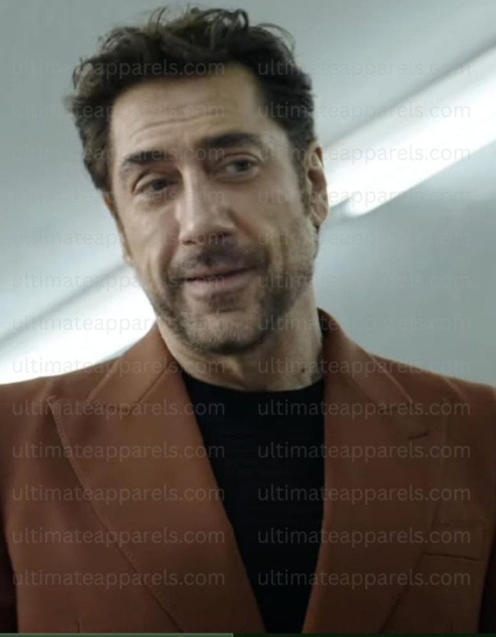 F1 2025 Javier Bardem Brown Blazer