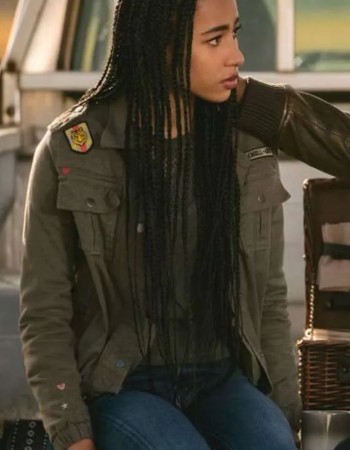 Tayler Buck Superman & Lois S04 Green Jacket