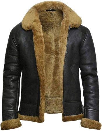 Kraven the Hunter Aaron Taylor Johnson Shearling Jacket