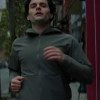 You S05 Penn Badgley Running Hooded Jacket