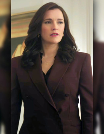 You S05 Kate Galvin Maroon Blazer