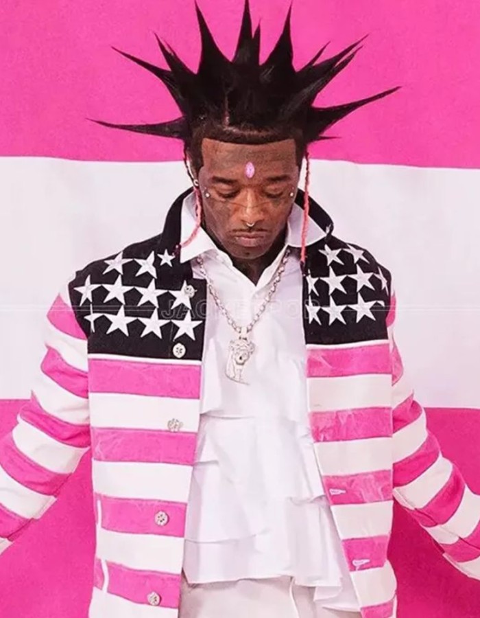 Lil Uzi Vert Rapper American Flag Jacket