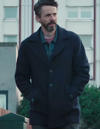 Dept. Q S01 Matthew Goode Wool Coat