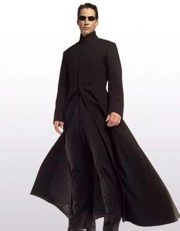 Keanu Reeves Matrix Neo Trench Coat