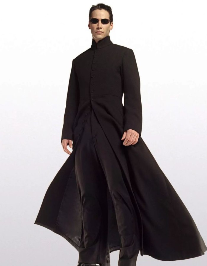 Keanu Reeves Matrix Neo Trench Coat