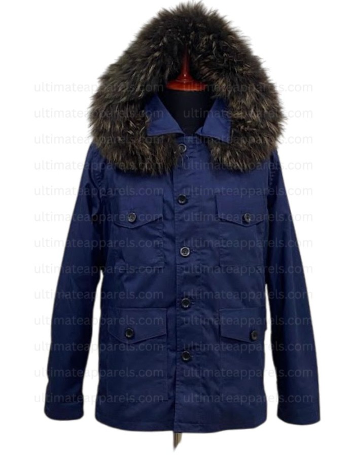 LEGENDS OF TOMORROW WENTWORTH MILLER FUR HOODIE COAT