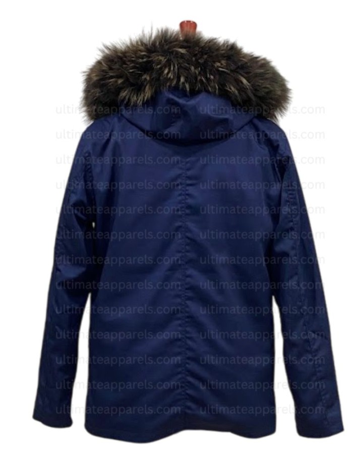 LEGENDS OF TOMORROW WENTWORTH MILLER FUR HOODIE COAT