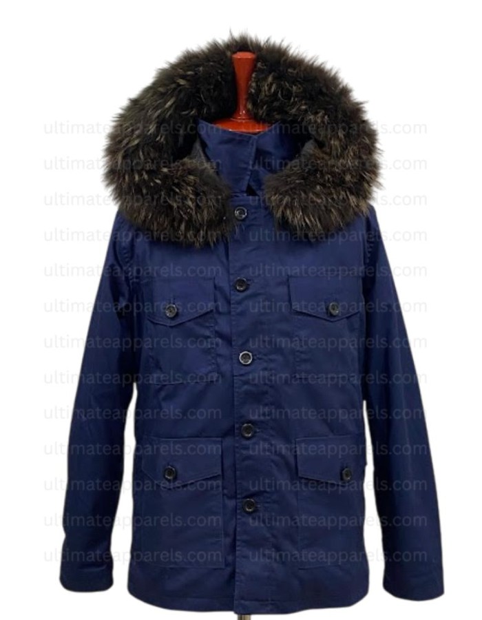LEGENDS OF TOMORROW WENTWORTH MILLER FUR HOODIE COAT