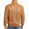Men’s Casual Bomber Camel Brown Jacket
