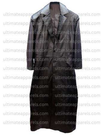 Undertaker WWE Replica Trench Leather Costume Coat