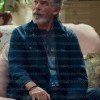 The Thursday Murder Club 2025 Pierce Brosnan Ron Denim Jacket