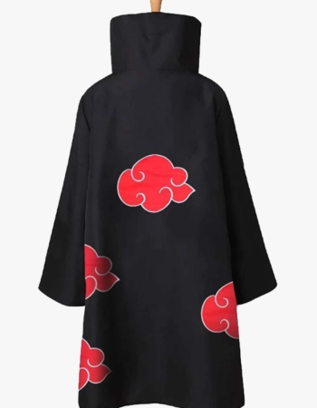 Itachi Uchiha Black Akatsuki Cloud Coat 