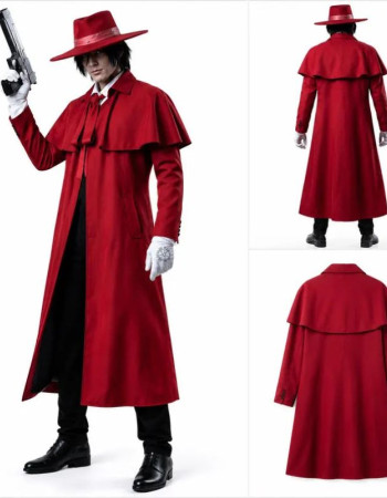 Hellsing Alucard Red Trench Coat