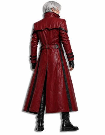 Devil May Cry Dante Red Trench Coat