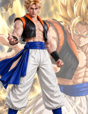 Dragon Ball Gogeta Cosplay Costume