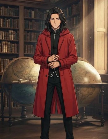Edward Elric Fullmetal Alchemist Red Hooded Coat