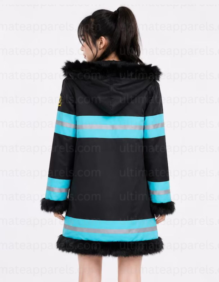 Fire Force Hibana Fur Parka