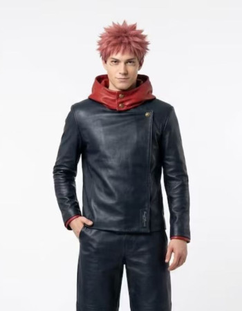 Jujutsu Kaisen Yuji Itadori Leather Jacket