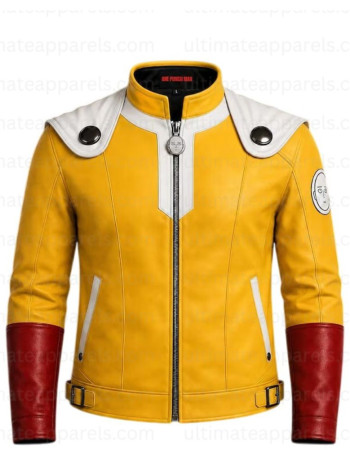 One Punch Man Saitama Biker Jacket