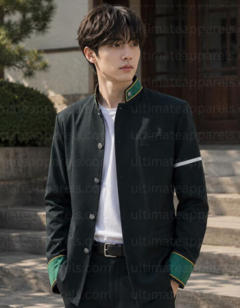 Wind Breaker Hayato Suo Green Blazer Jacket