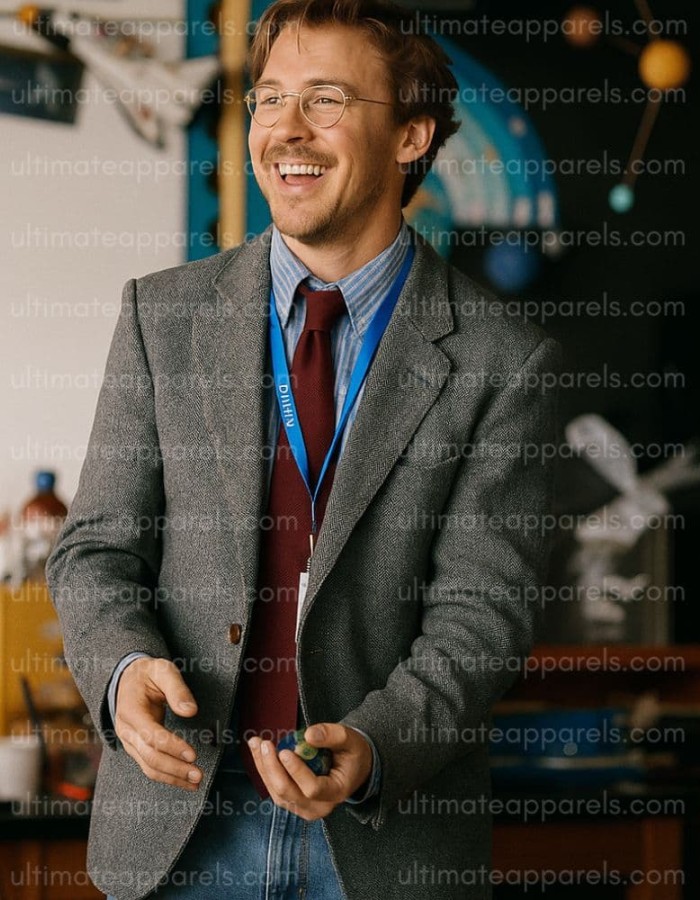 Project Hail Mary 2026 Ryan Gosling Ryland Grace Grey Blazer