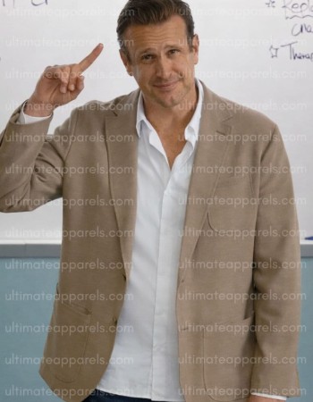 Jimmy Laird Shrinking S03 Jason Segel Beige Blazer