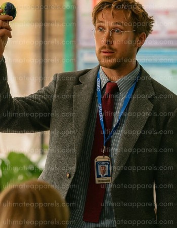 Project Hail Mary 2026 Ryan Gosling Ryland Grace Grey Blazer