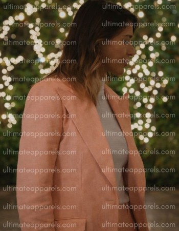 Shrinking S03 Christa Miller Liz Pink Blazer