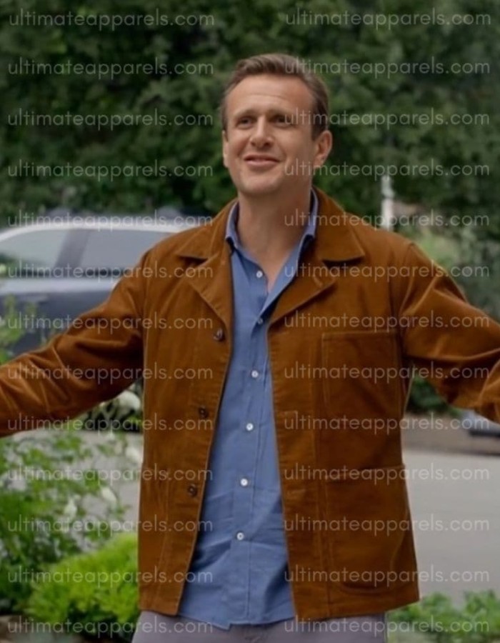 Shrinking S02 Jimmy Laird Jason Segel Brown Jacket